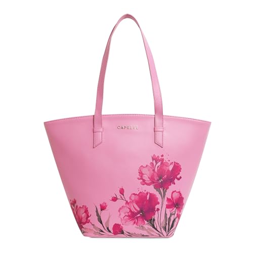 Image of Caprese Chloe Satchel Large Bag for Women|Stylish, Durable, and Spacious Interior Shoulder Bag for Work, Travel, and Everyday Use, with Multiple Compartments for Organization and Comfort