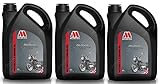 Uso para lubricación de motos de 4 tiempos, kart y motores scooter especificando una viscosidad SAE 20w50. Ideal para motores de mayor capacidad y v-twin. Adecuado para su uso en máquinas equipadas con embragues sumergidos en aceite.