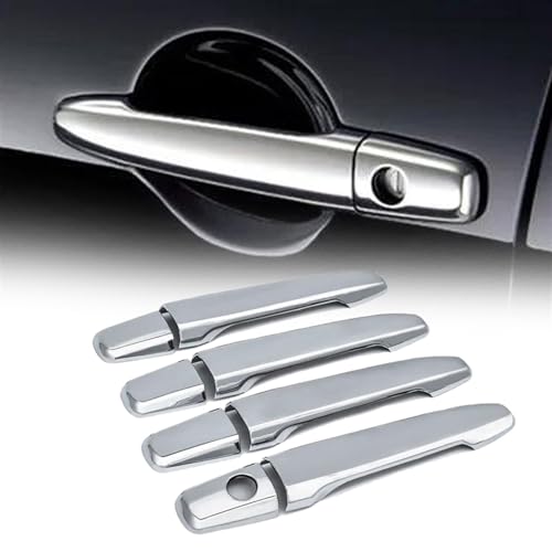 Couverture poignée porte Mitsubishi Outlander 2008-2018 garniture autocollant style voiture