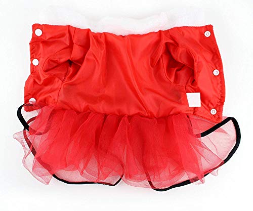 Vestido de disfraz para perro Mrs. Claus Tutu XXX-Large miniatura 3