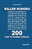 Killer Sudoku - 200 Easy to Normal Puzzles 9x9 (Volume 7)