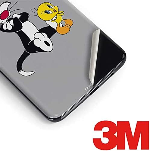 Skinit Decal Phone Skin Compatible with Samsung Galaxy S9 - Officially Licensed Warner Bros Sylvester Tweety Bird Crossed Arms Design