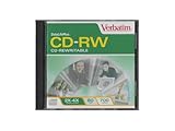 Verbatim CD-RW Datalife+ 80min 4X Branded with Jewel (1-Pack)