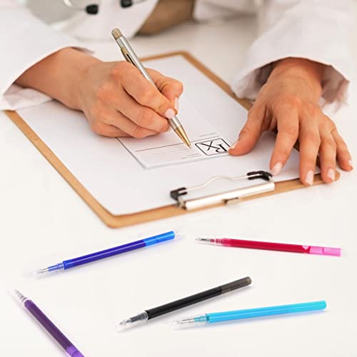 14 Pcs Erasable Pen Refills Set, 0.7 Mm Fine Point Gel Ink Erasable Pens Refill Erasable Refill Pens For Writing Drawing Planner Crossword Puzzles, 7 Assorted Colors Ink #TOP6