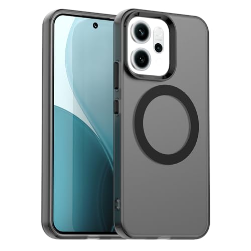Coque Oppo Reno 14F 5G magnétique Pzwoxukhov antichoc noire