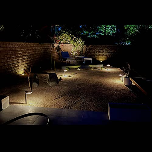 Bobcat Solar Pathway Lights Super Bright 300 Lumens With 2-In-1 Warm White And Daylight Modes, Dark Brown Solar Lights For Outdoor Path, Sidewalk, Driveway Or Walk Way Light(4 Pack) #TOP5
