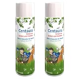 Serumwerk Bernburg AG Doppelpack 2x400 ml | Centaura Insektenschutz Spray für Mensch & Tier – Zeckenschutz & Insektenschutz mit Icaridin (Saltidin®), Spray für Pferd, Hund & Outdoor