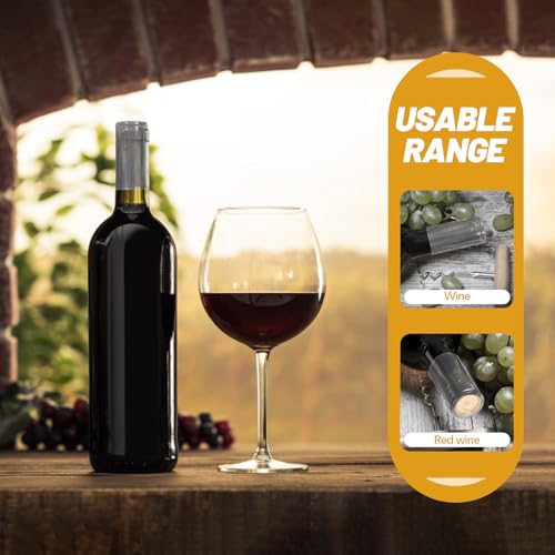 Cápsulas termorretractiles para botellas de vino y sellado hermético de boca recta 6