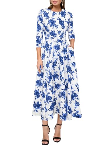Image of Simple Flavor Women's Vintage Dress Sleeveless O-Neck Party Cocktail Dress