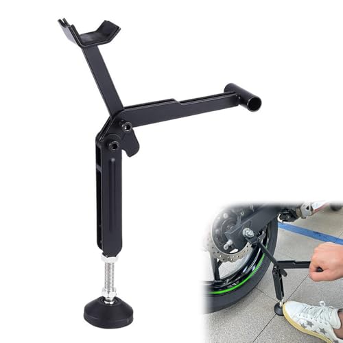 Renjzle バイクスタンド メンテナンススタンド チェーン清掃 転倒防止 スタンド 耐荷重300KG スイングアームリフトスタンド 炭鋼材質 操作が簡単