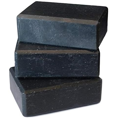Traverse Bay Bath and Body Pine Tar Soap - Natural Cold Process Handmade Soap with Essential Oils- Pine Tar Soap For Men With Activated Charcoal & Colloidal Oatmeal. Made in USA- 3 Bar Pack 15 + Oz Cover