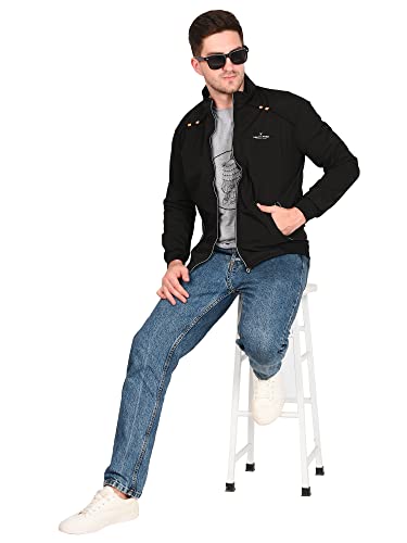 Image of Men's Honeycombr Jacket | Full Sleeve Solid Men Casual Jacket