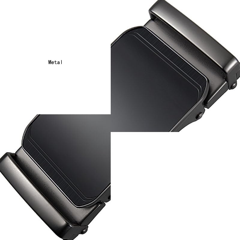 Black Square Zinc Alloy Film Automatic Buckle Change The Buttons of Men's Casual Jeans image 5