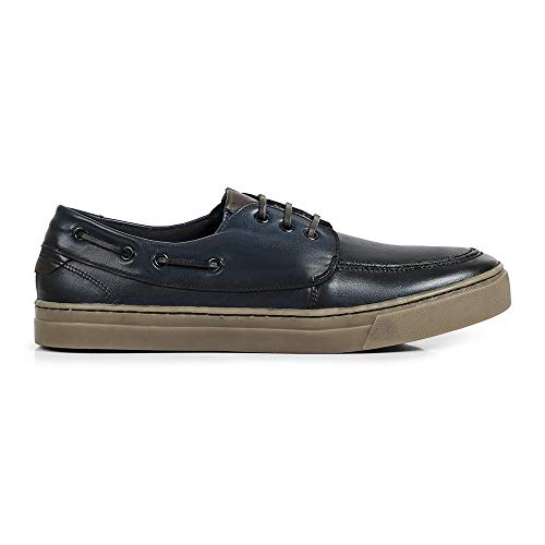 Sider Masculino Couro Calçadonet 30000 Marinho 41