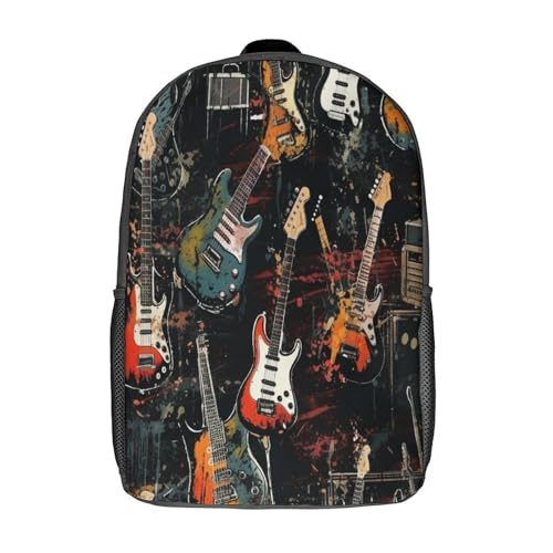 Sac à dos guitare pour enfants 43 cm parfait pour la rentrée en maternelle