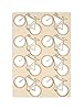 Rayher Embellissements «Vélo», en bois, naturel, 8 pces., 4,8X2,8cm, décorations, table, cartes, scrapbooking-46690505 #1
