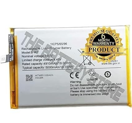 Original B-W1 Battery for vivo Y02s/Y02 /V2203 Battery with 6 Month Warranty **** (R000146)