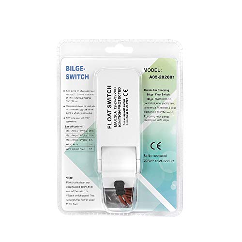 Airtak Bilge Pump For Boat Dc12V 1500Gph Small Bilge Pump 12 Volt Electric Water Pump Low Noise With The Switch #TOP3