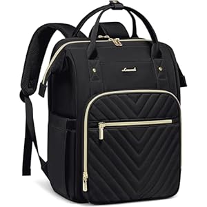 LOVEVOOK Laptop Backpack for Women,15.6 Inch Work Computer Backpack Purse for Women with Thicken Laptop Compartment,Teacher College Backpack Nurse Bag,Waterproof Anti-theft Travel Backpack