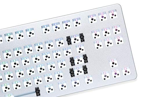 Drop Ctrl Mechanical Keyboard — Tenkeyless Tkl (87 Key) Gaming Keyboard, Hot-Swap Switches, Programmable Macros, Rgb Led Backlighting, Usb-C, Doubleshot Pbt, Aluminum Frame (Barebones, Gray) #TOP1