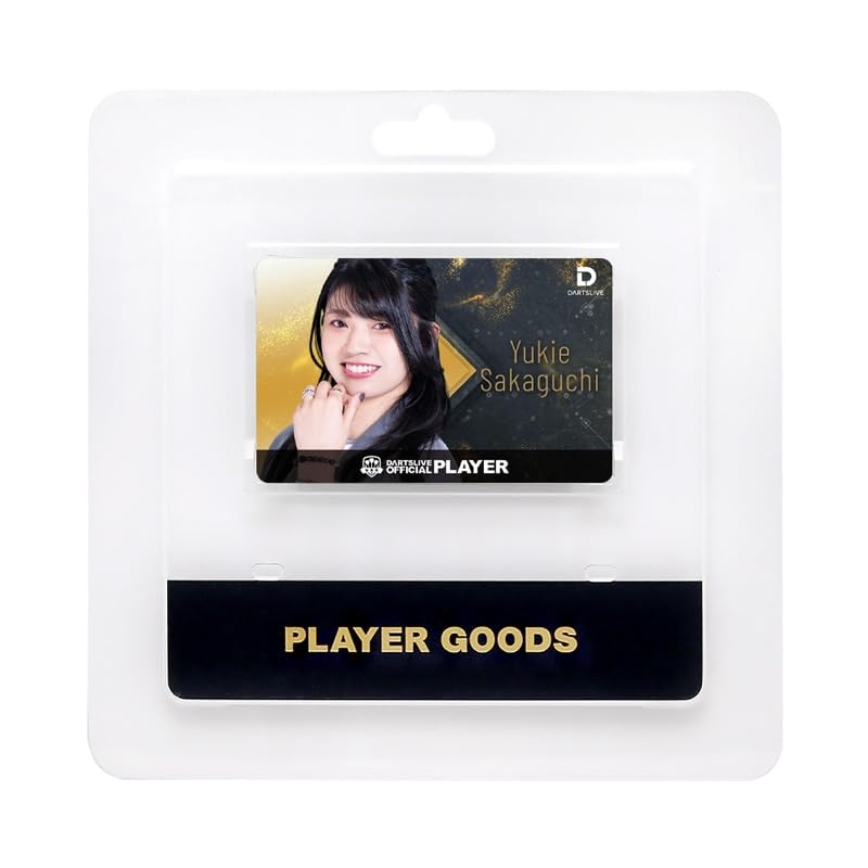 Amazon | DARTSLIVE PLAYER GOODS第六弾 坂口優希恵選手 ダーツ カード