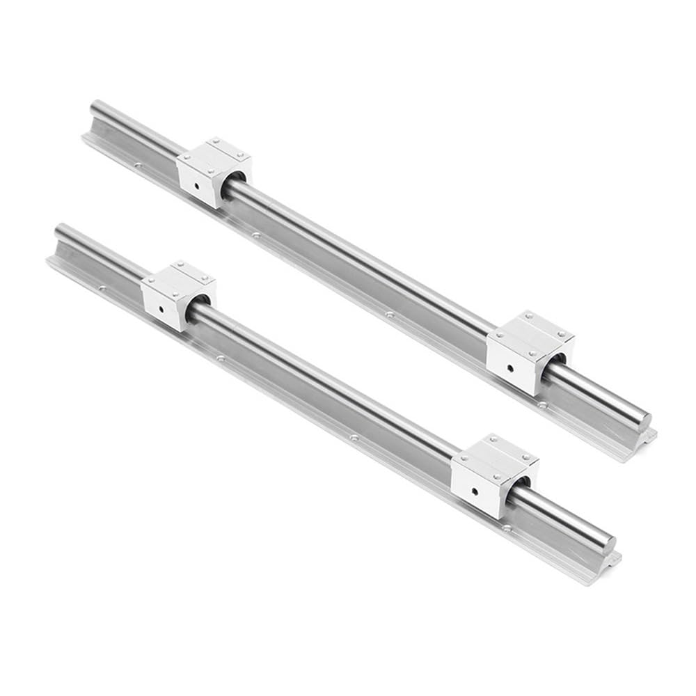 Juego de 2 rieles lineales SBR10 de 300 mm, 500 mm, 600 mm y
