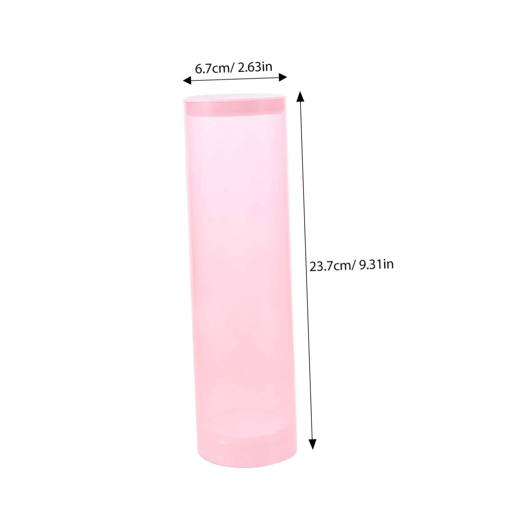 POPETPOP Tennis Ball Holder with Lid Badminton Equipment Storage Tube Portable Sports Ball Canister