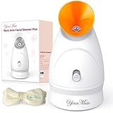 YourMate Facial Steamer Plus Nano Ionic Face Steamer Warm and Cool Mist Humidifier for Spa Sinuses Moisturizing, Homeuse or Salon
