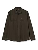 Wovens Lee Lee Rider Shirt Camisa, Hombre, Verde (Oliva), XXL