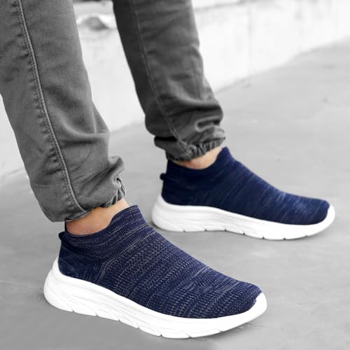 Image of Kraasa ProRider Running Shoes for Men | Walking & Gym Shoes with Max Cushion Technology | Lace Up Sneakers for Men