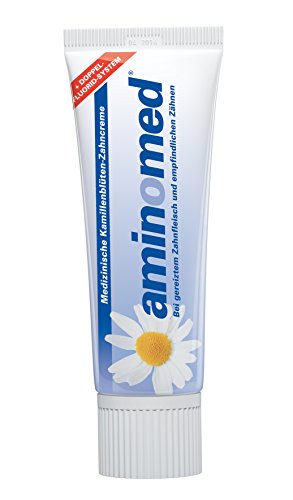 Aminomed Fluorid-Kamillen-Zahncreme, 1er Pack (1 x 75 ml)
