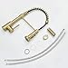 Brushed Gold Kitchen Faucet, AIMADI Kitchen Faucets with Pull Down Sprayer Single Handle One Hole Faucet for Farmhouse Gold Faucet for Kitchen Sink