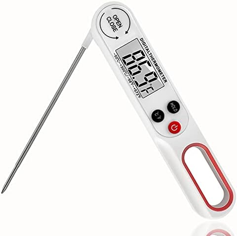 Digital Meat Thermometers for Cooking,Instant Read Food Thermometer for Meat, Kitchen,Deep Frying, Baking, Outdoor Cooking, Grilling, & BBQ