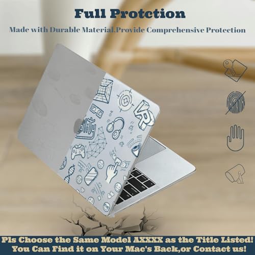 Funda MacBook Air 11 para estudiantes y cafetería estuche plástico 4