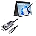 BoxWave Cable Compatible with Samsung Galaxy Book3 360 (13.3 in) - SmartDisplay Cable - USB Type-C to HDMI (6 ft), USB C/HDMI Cable for Samsung Galaxy Book3 360 (13.3 in) - Jet Black