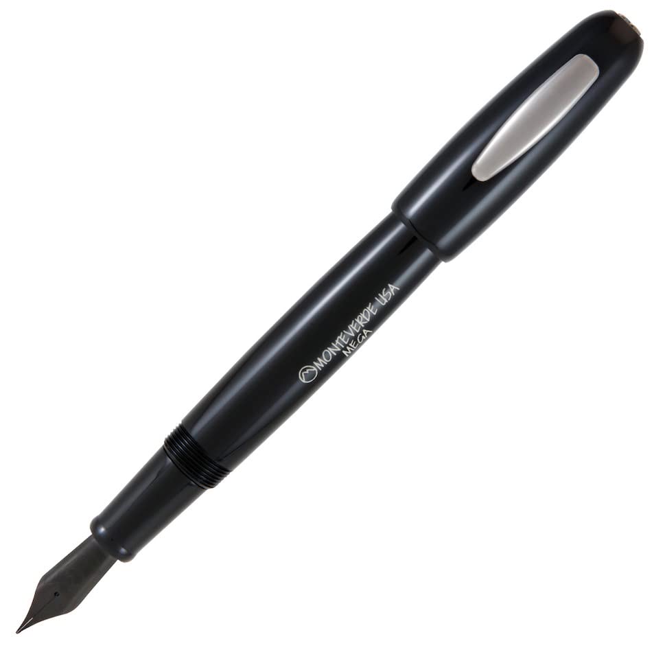 Monteverde Mega Fountain Pen Black - Omniflex