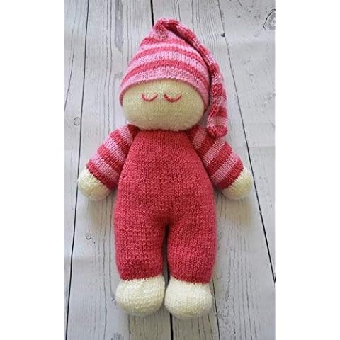 Knitting Pattern Easy Knit Dolly Soft Toy from Knitting by Post - UK Knitting Pattern Cover