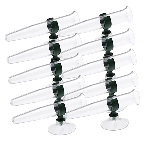 FUNOMOCYA Flower Preservation Tubes 16pcs Floral Water Tubes Suction Cup Flower Holders