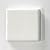 2" x 2" Essential White Matte Finish Ceramic Mosaic Tile Repair Sets (2" Individual Squares 5 Pack)