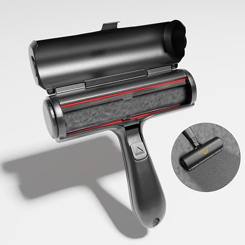 Penna Rimuovi Pelucchi Riutilizzabile E Lavabile In Gel, Portatile Per Vestiti E Peli Di Animali, Per Viaggi E Casa, Colore Nero