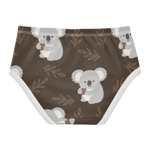 Girls' Underwear Cute Koala Brown Toddle Brief Panties 23014402