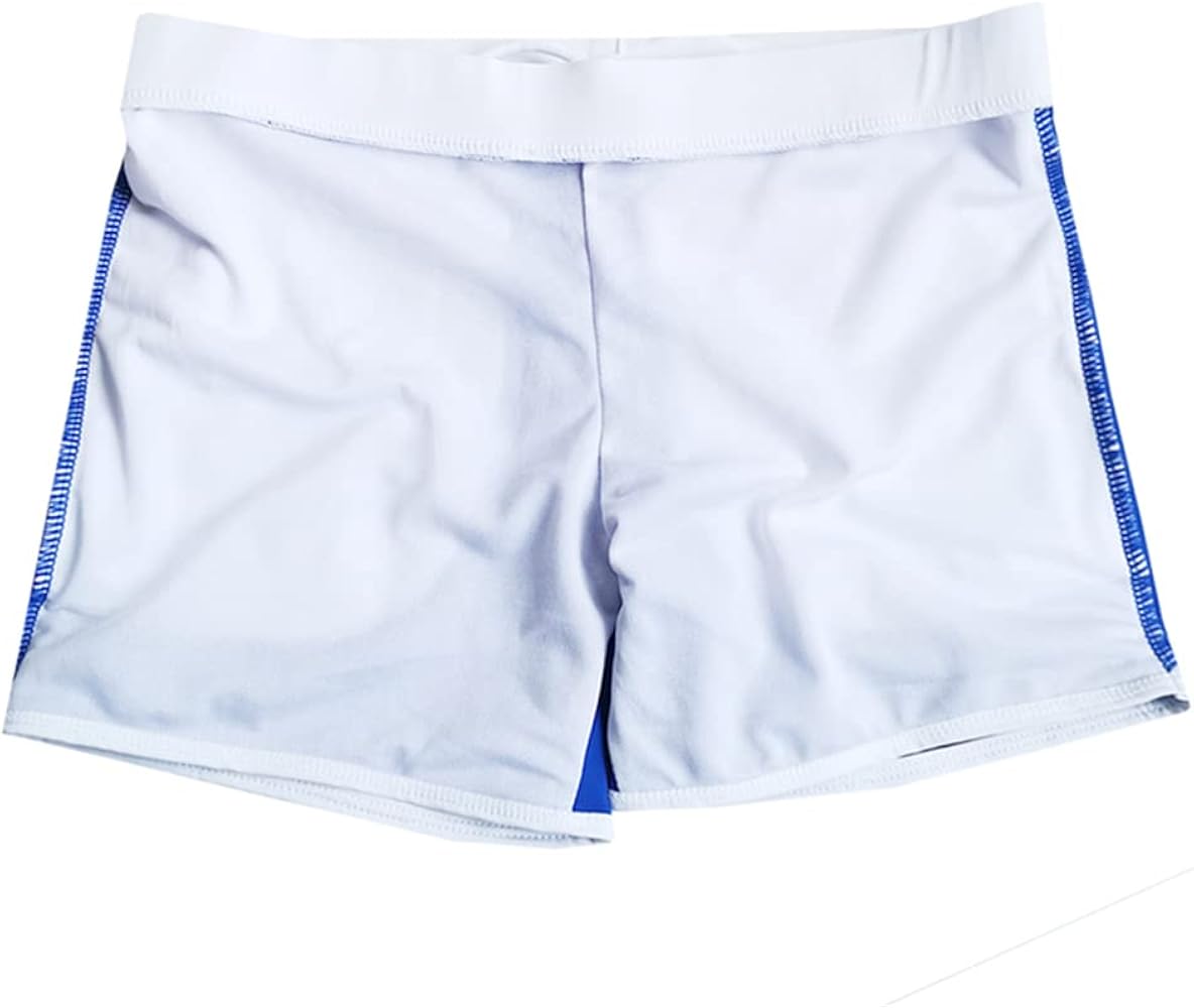 UXH Men's Square Leg Swim Briefs Printed Swimsuit Athletic