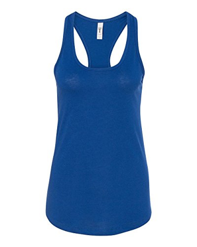 Next Level Women's Lightweight Racerback Tank, XX-Large, Royal