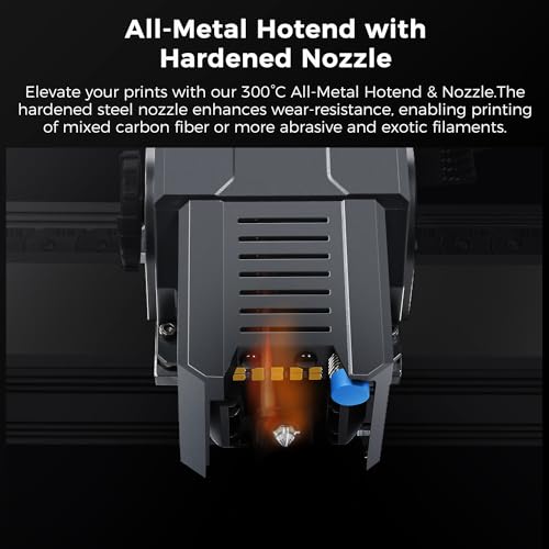 Image of Sovol T500 3D Printer Max Speed up to 500mm /s, Upgraded with 7'' Klipper Touch Screen 300℃ High Temp Hotend 95% Pre-Assembly 49-Point Auto Leveling 19.68 * 19.68 * 19.68in