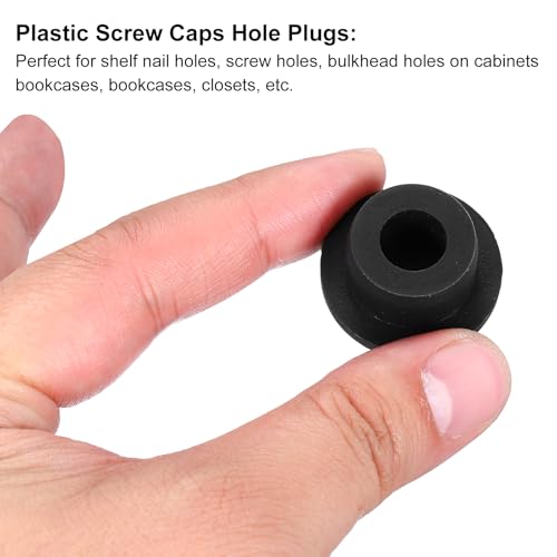 Image of MECCANIXITY 3pcs T-Shaped Silicone Plugs 20mm 3 /4 Inch Dia Snap in Plug Hole Seal Cover Round Rubber Stopper for Kitchen Rubber Bulkheads Waterproof Sealing Plugs Black