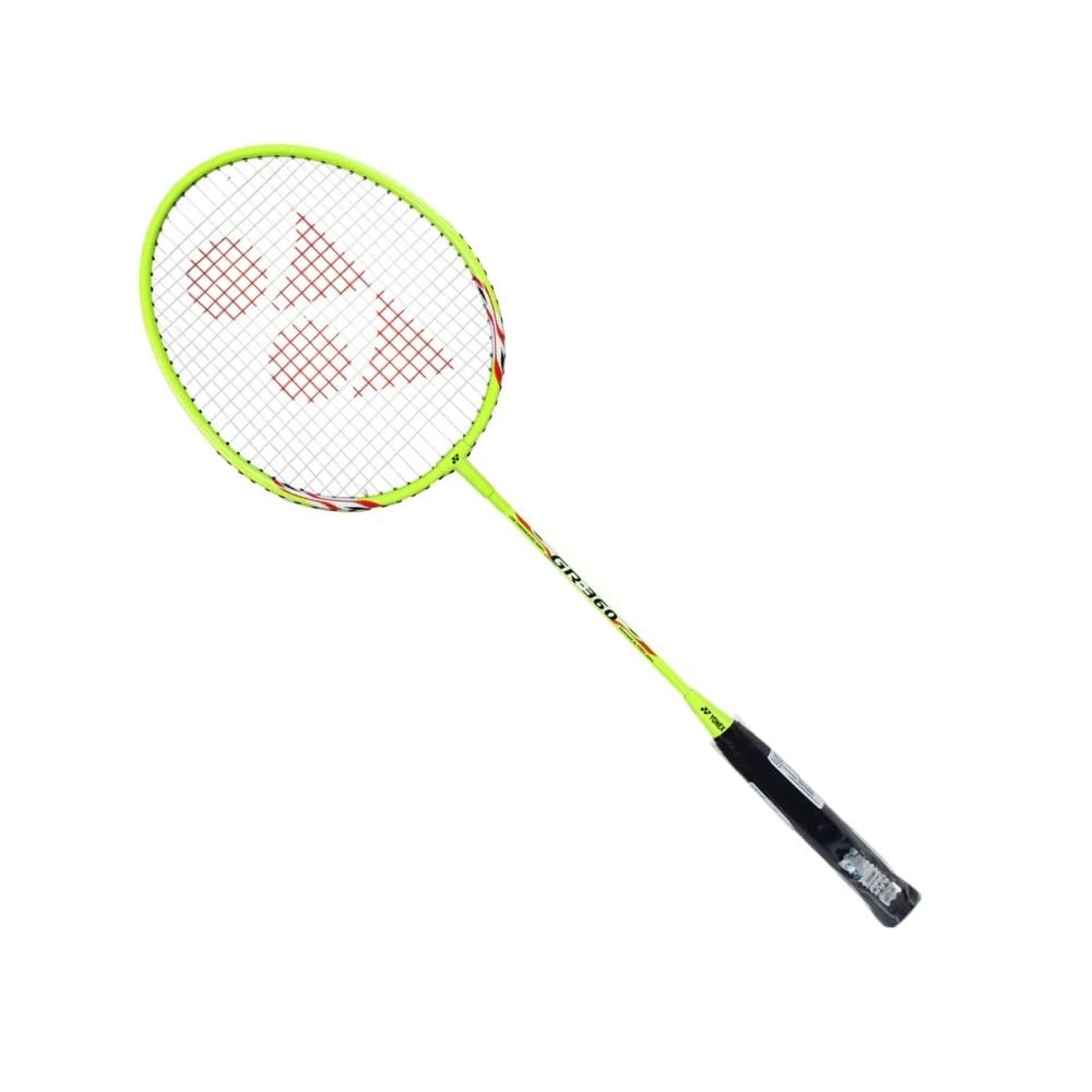 YONEX Gr 360 Incordata: Sì G Racchette da Badminton Racchette da Badminton Lime -