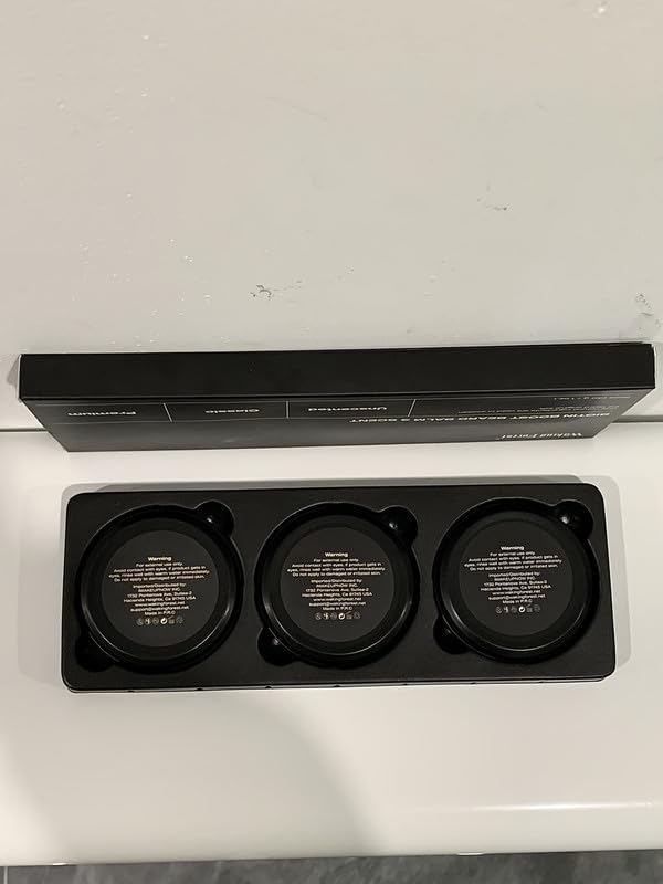 Miniatura 6 de Waking Forest Bálsamo para barba, Biotin Boost Growth Bálsamo para barba para hombres, paquete de 3 unidades más grueso suavizante e hidratante para