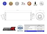 DOMINATOR Exhaust Silencer Muffler ST compatible with 990 SMT Supermoto Touring - Image 2