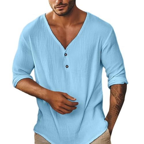 T-shirt respirant pour homme CHUNOTU léger et doux à manches courtes