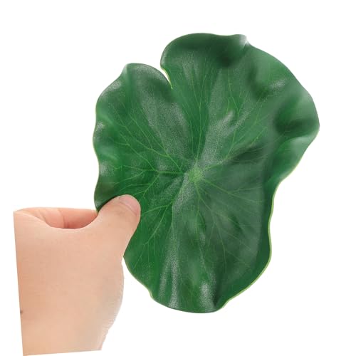 Sets de table lavables en plastique feuille lotus protecteurs